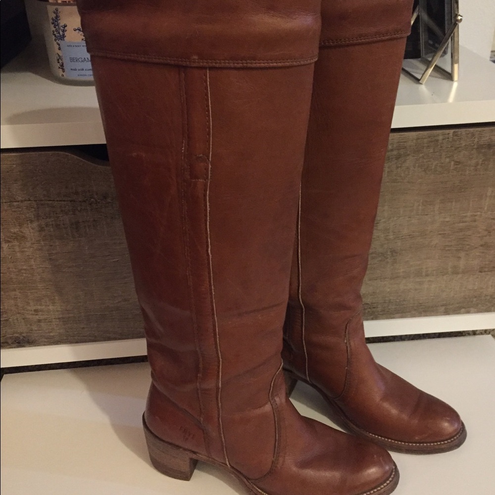 FRYE tall boots size womens 6